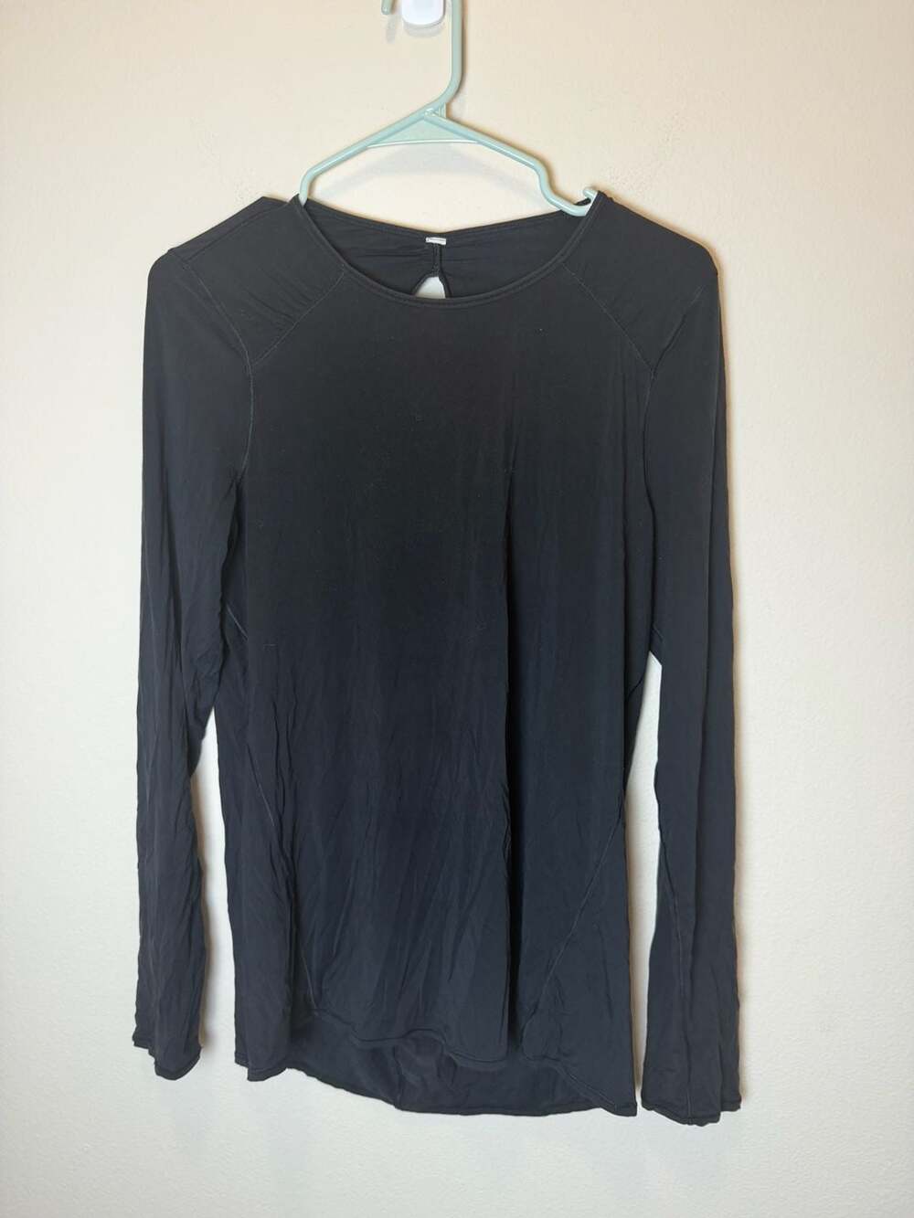 Lululemon Back in Action Long Sleeve Shirt Black